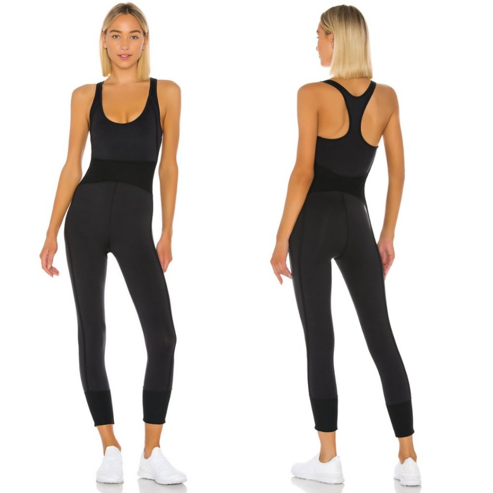 Free People First Place Onesie in Black